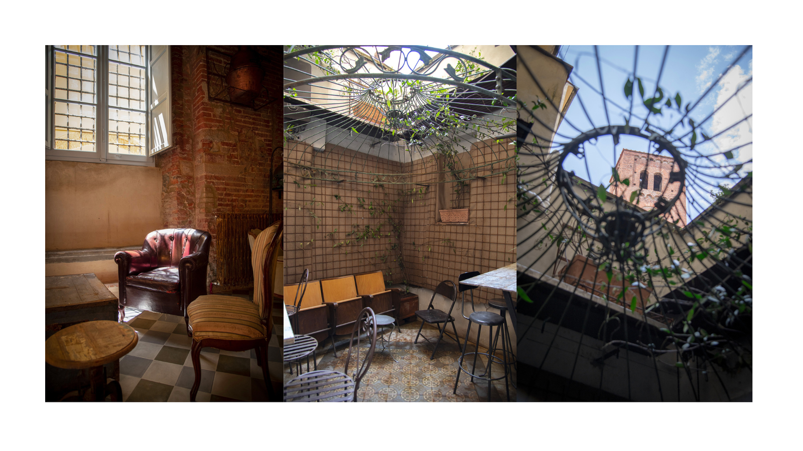 Interni del cocktail bar Magellano a Lucca